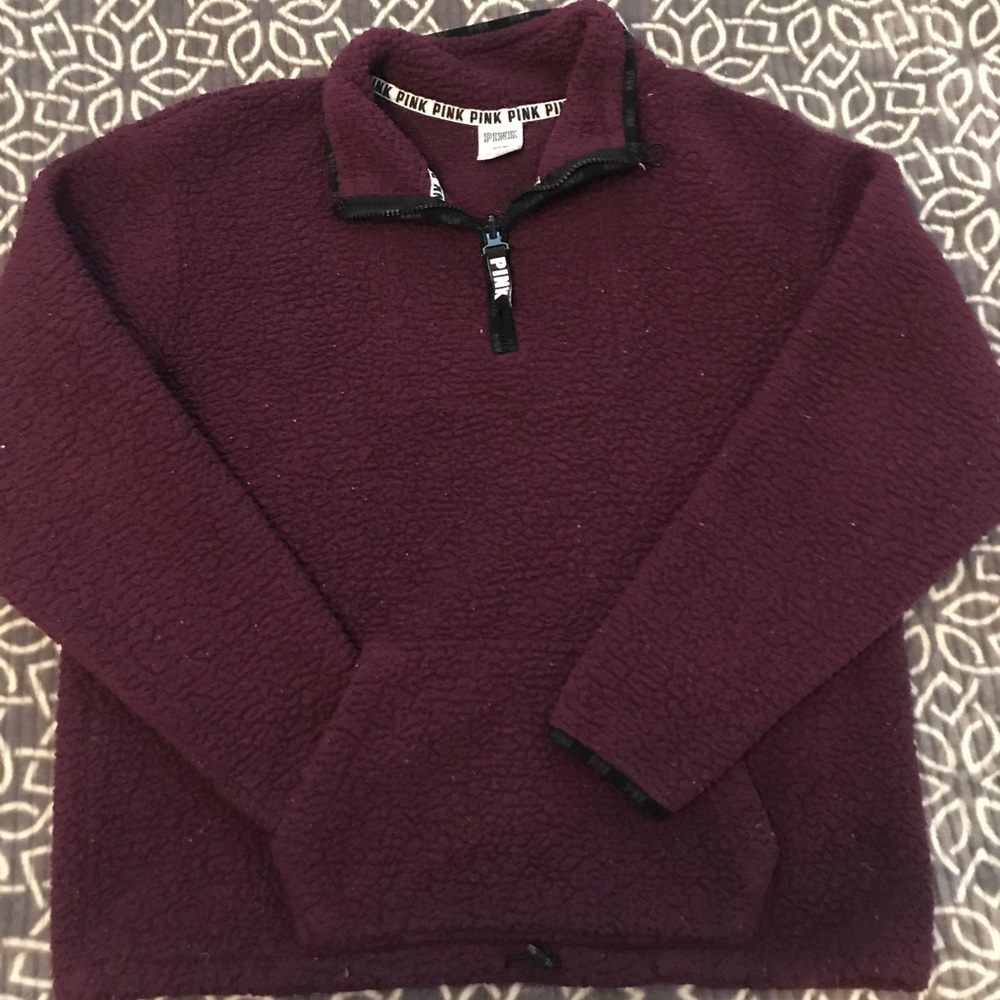 Pink Vs Sherpa pullover!